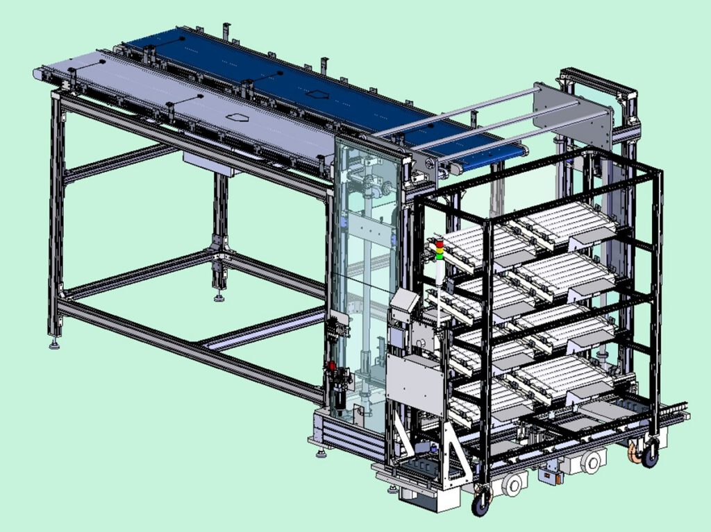 工程間搬送及び製品供給機（AGV）